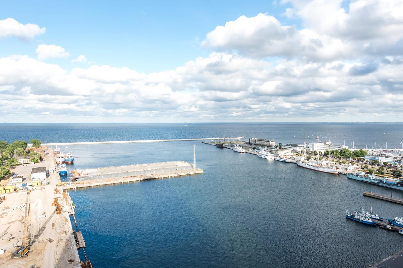 Ferienwohnung The Marine Plaza - Sea Towers Gdynia Exterior foto