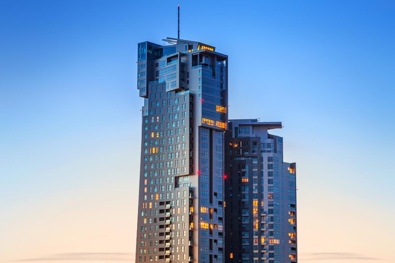 Ferienwohnung The Marine Plaza - Sea Towers Gdynia Exterior foto